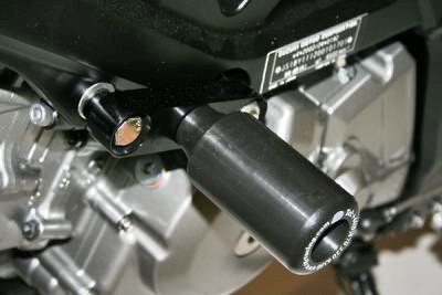 Padací chrániče - Suzuki SV650 K5-K7 (naháč, polokapotovaná), černé
